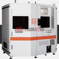 EMMA V-Z43T Sistema de corte inteligente de tres estaciones rotativas con interfaz visual.